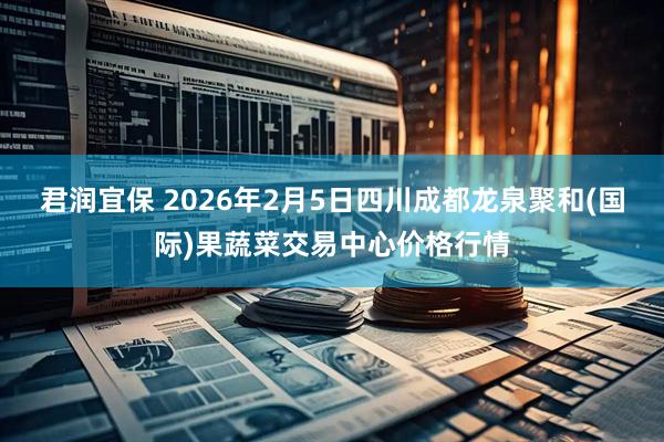君润宜保 2026年2月5日四川成都龙泉聚和(国际)果蔬菜交易中心价格行情