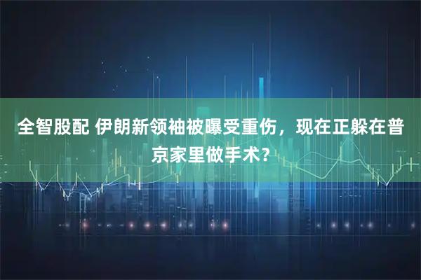 全智股配 伊朗新领袖被曝受重伤，现在正躲在普京家里做手术？