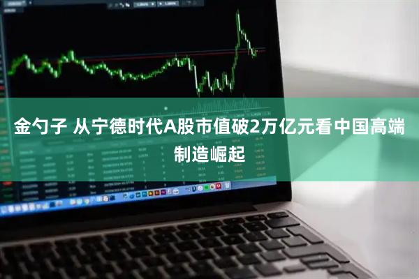 金勺子 从宁德时代A股市值破2万亿元看中国高端制造崛起