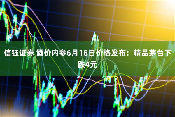信钰证券 酒价内参6月18日价格发布：精品茅台下跌4元