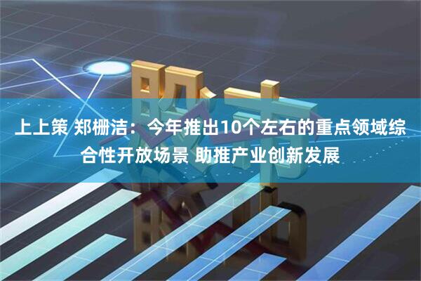 上上策 郑栅洁：今年推出10个左右的重点领域综合性开放场景 助推产业创新发展