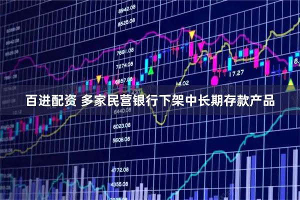 百进配资 多家民营银行下架中长期存款产品